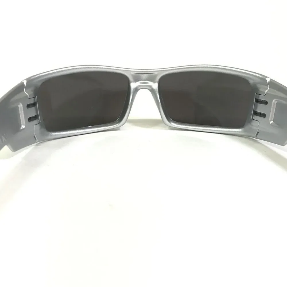 Oakley Sunglasses Gascan OO9014-C160 Metallic X-Silver Black Prizm Polarized - Picture 8 of 12